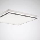 TRILUX - Luminaria arq Luminaria de superficie CDP Óptica "microprismática" Transf electr DALI DIM (ETDD) 27W 4000lm 840 IP20 620x620x72 Blanco