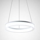 TRILUX - Luminaria con difusor Luminaria suspendida Difusor opal Transformador electr (ET) 17W 1900lm 830 IP40 403x50 Blanco