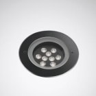 TRILUX - Luminaria empotr p suelos Transformador electr (ET) 16W 1500lm 840 IP68 224x266 Svart