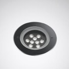 TRILUX - Luminaria empotr p suelos Transformador electr (ET) 18W 300lm IP68 224x266 Svart
