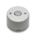 FONTINI - Pulsador DO 33 10A 250V 24V DC porcelana blanco / cromo