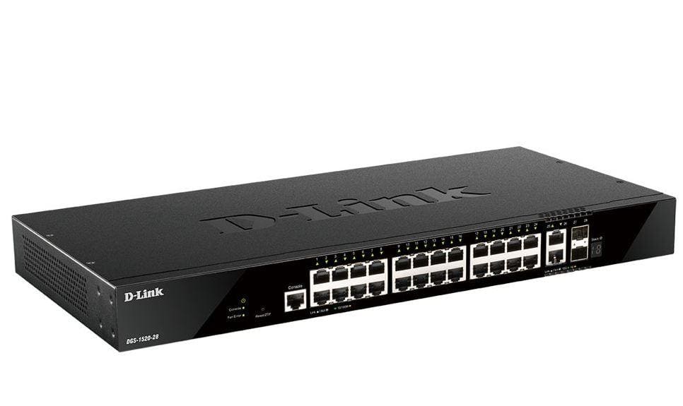 D-LINK - 20 PORTS GE POE + 4 PORTS 2.5 GE POE + 2 10GE PORTS + 2 SFP+ SMART MANAGED SWITCH