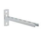 PEMSA - Soporte de 41x21mm, con un ancho de 300mm para bóvedas de túneles, en acero, acabado galvanizado caliente GC.