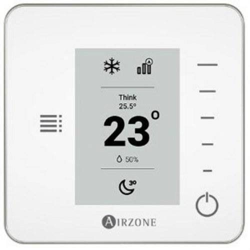 AIRZONE - Termostato monocromo Airzone Think cable blanco