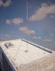 APLICACIONES TECNOLOGICAS - TORRETA TRIANGULAR 23,5M. INCLUYE MÁSTIL