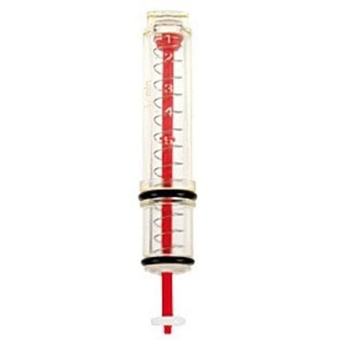 GIACOMINI - Medidor de caudal integrado en colector 0,4-2,6l/min