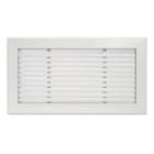 AIRZONE - Rejilla lineal 15º 1 direcciones tornillo 600x150 blanco