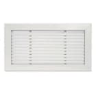 AIRZONE - Rejilla lineal 15º 1 direcciones tornillo 200x100 blanco