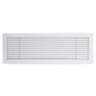 AIRZONE - Rejilla lineal tornillo 300x150mm blanco