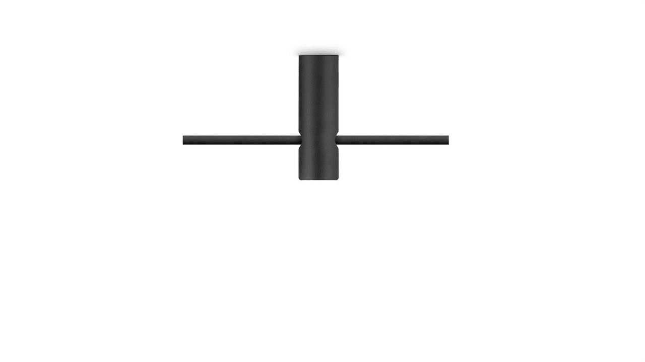 ARKOSLIGHT - Accesorio soporte cable ONE PLANE negro