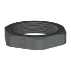 PEMSA - Tuerca de poliamida TCP para conexión de racores o elementos roscados, PG 9 en color Gris RAL 7001.
