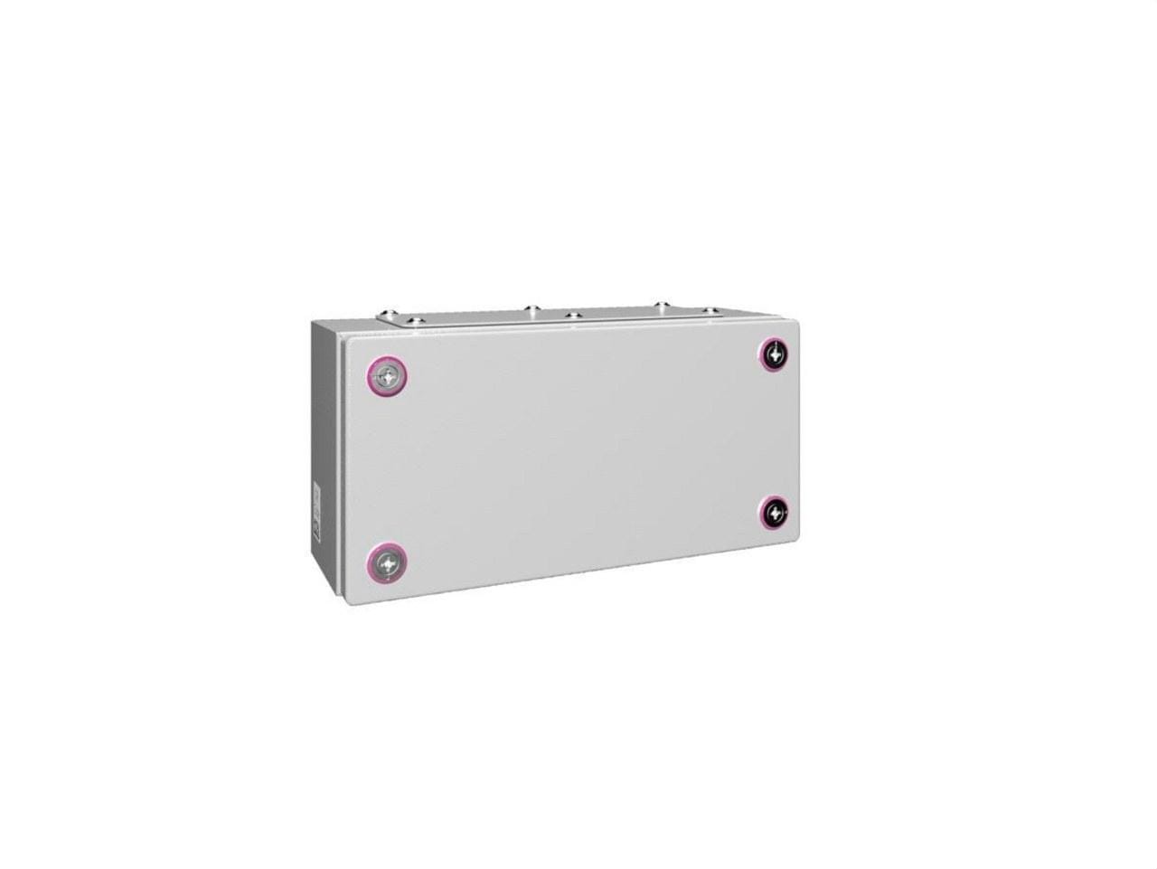 RITTAL - Caja de borne KX 300x150x120mm chapa de acero con placa entrada cables