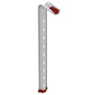 PEMSA - Soporte/péndulo Omega SPLUS para bandejas Rejiband® y Pemsaband® montaje pared/techo, de 400 mm de ancho, en acero, acabado sendzimir PG.