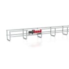 PEMSA - Bandeja de rejilla Rejiband altura 60 mm y ancho 60 mm con borde de seguridad, en acero, acabado electrocincado EZ
