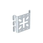 PEMSA - Mini soporte metálico para montaje a pared de las bandejas Rejiband®, en acero, acabado sendzimir PG