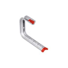 PEMSA - Soporte omega techo SPLUS para bandejas Rejiband® y Pemsaband®, de 100 mm de ancho, en acero inoxidable AISI 304.
