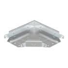 PEMSA - Curva 90° Click para instalación en bandeja Pemsaband® e Inducanal®, de 60x200 mm, en acero, acabado sendzimir PG