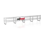 PEMSA - Bandeja de rejilla Rejiband altura 60 mm y ancho 60 mm con borde de seguridad, en acero, acabado galvanizado caliente GC