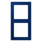 JUNG - Marco doble LC4320T azul ultramar oscuro