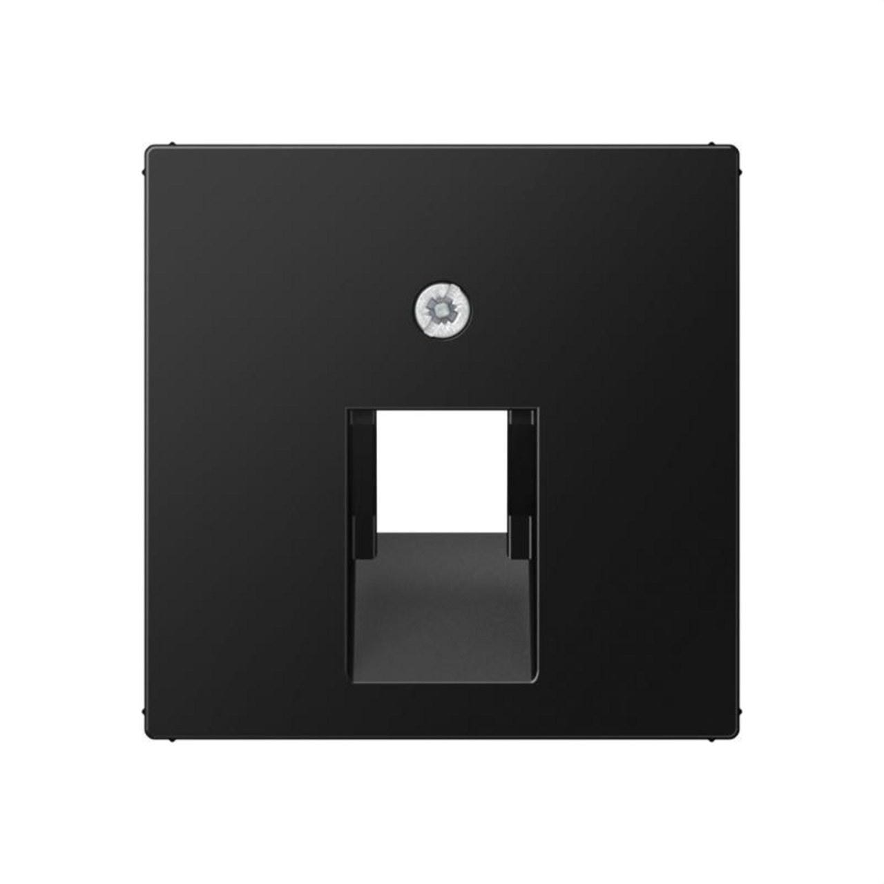 JUNG - Placa IAE/UAE A569-1BFPLUASWM A negro mate