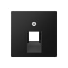 JUNG - Placa IAE/UAE A569-1BFPLUASWM A negro mate