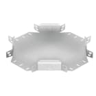 PEMSA - Cruce sistema Click para bandejas Pemsaband® e Inducanal®, de 60x200 mm, en acero, acabado sendzimir PG