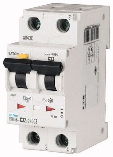 EATON - Interruptor combinado clase AC FRBM6-C6/2/003