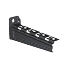 PEMSA - Soporte reforzado RPLUS para bandejas Rejiband®, Pemsaband® y Megaband® de 300 mm de ancho, en acero, acabado BLACK C8.