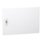 Schneider Electric - Puerta PrismaSeT XS 18 módulos 2 filas blanca