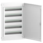 Schneider Electric - PRISMASET XS 24 MODULOS 5 FILAS EMPOTRAR PUERTA BLANCA