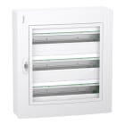 Schneider Electric - PRISMASET XS 24 MODULOS 4 FILAS SUPERFICIE PUERTA TRANSPARENTE