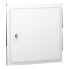 Schneider Electric - Caja de empotrar PrismaSeT XS 18 módulos 2 filas puerta blanca