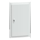 Schneider Electric - Caja de empotrar PrismaSeT XS 13 módulos 3 filas puerta blanca