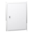 Schneider Electric - Caja de empotrar PrismaSeT XS 18 módulos 3 filas puerta blanca