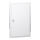 Schneider Electric - Caja de empotrar PrismaSeT XS 18 módulos 4 filas puerta blanca
