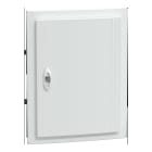 Schneider Electric - Caja de empotrar PrismaSeT XS 13 módulos 2 filas yeso puerta blanca