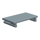 PEMSA - Tapa para soporte de fijación de tubos flexibles de la gama Pemsaflex®, DN23 en color Gris RAL 7011.