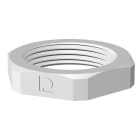 PEMSA - Tuerca de poliamida TCP para conexión de racores o elementos roscados, PG 9 en color Gris RAL 7035.