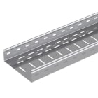 PEMSA - Bandeja de chapa perforada reforzada Pemsaband® RX para conducción de cableado de cargas elevadas, de 100x600 mm acabado sendzimir PG