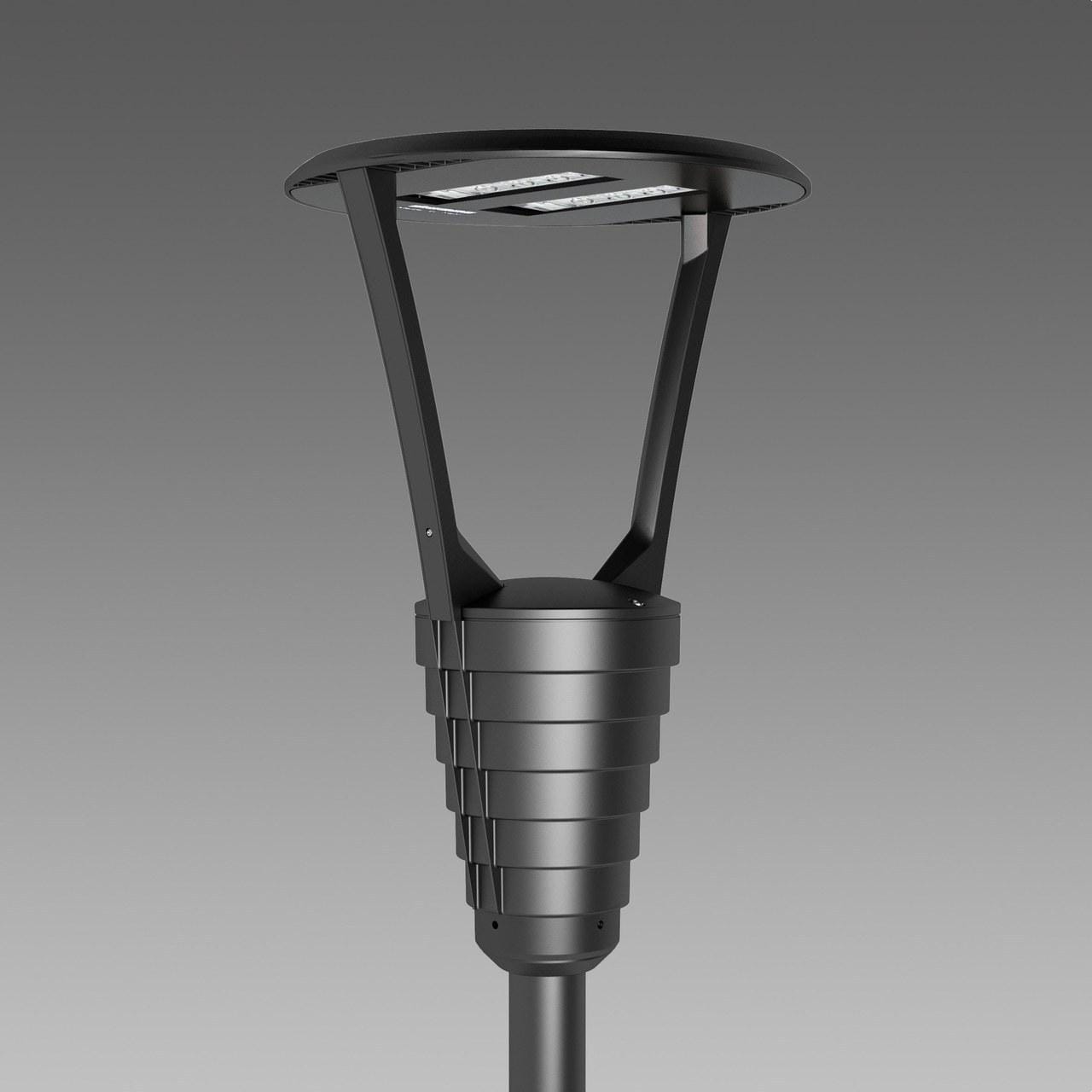 DISANO - Luminaria vial 3353 GARDA LED 25W CLD CELL antracita