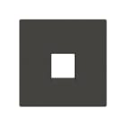NIESSEN - Tapa toma de teléfono/informática Serie de lujo negro essence