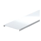 PEMSA - Tapa recta para cubrir tramos de bandejas, ancho 100 mm, en acero, acabado sendzimir PG