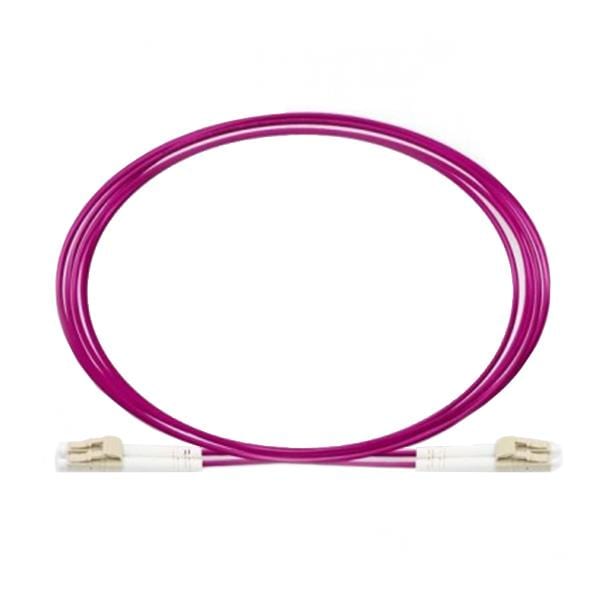 LEVITON - LATIGUILLO OM4 MM LD/UPC-LC/UPC DUPLEX VIOLETA 0,5