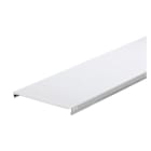PEMSA - Tapa recta para cubrir tramos de bandejas, ancho 100 mm, en acero inoxidable AISI 304