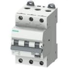 SIEMENS - Interruptor diferencial automático RCBO 6kA 3P tipo A 30mA C-Char 16A 400V