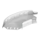 PEMSA - Curva ajustable Click para formar ángulos con bandejas Pemsaband® e Inducanal®, de 35x100 mm, en acero, acabado sendzimir PG