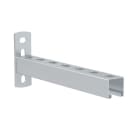 PEMSA - Soporte de 41x41mm, con un ancho de 300mm para bóvedas de túneles, en acero, acabado galvanizado caliente GC.