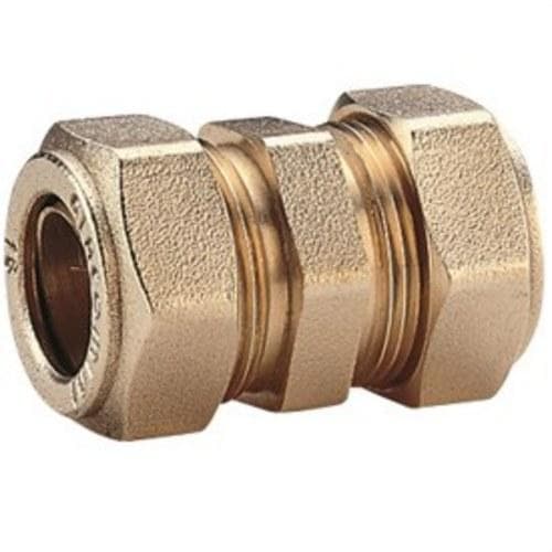 GIACOMINI - Racor recto R560 diámetro 28 cobre
