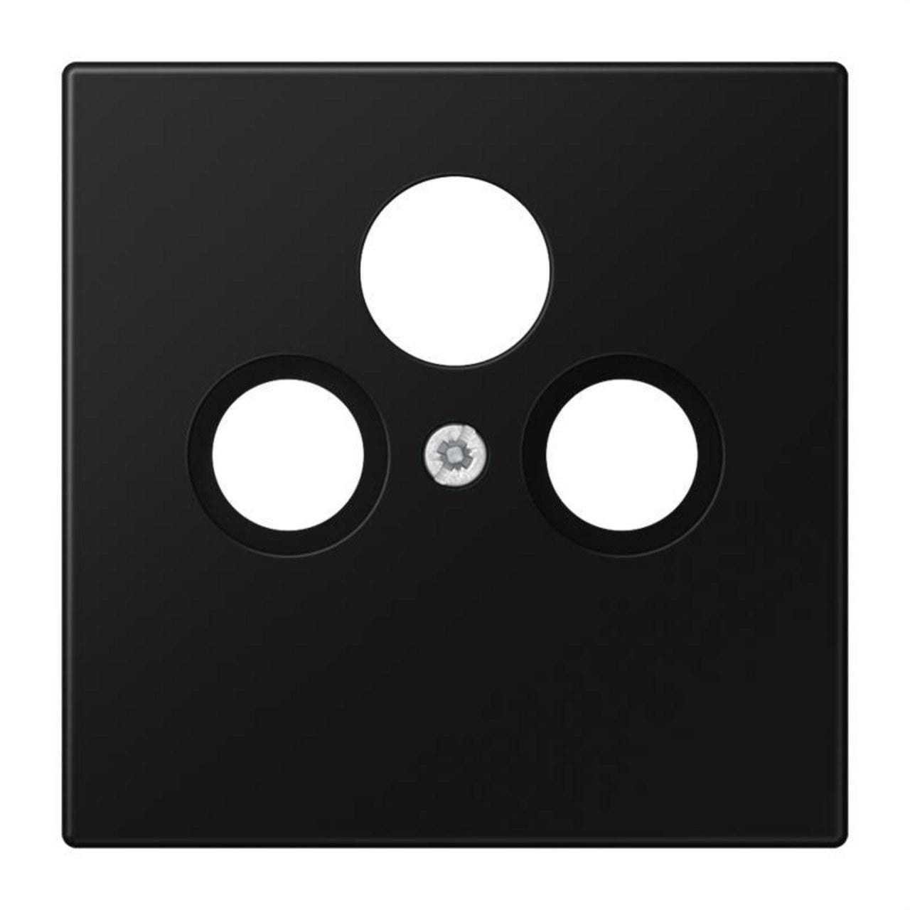JUNG - CUBIERTA SAT-TV LS NEGRO MATE