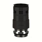 INTERFLEX - Racor recto MAR-M para tubo DN17 M20x1,5 negro